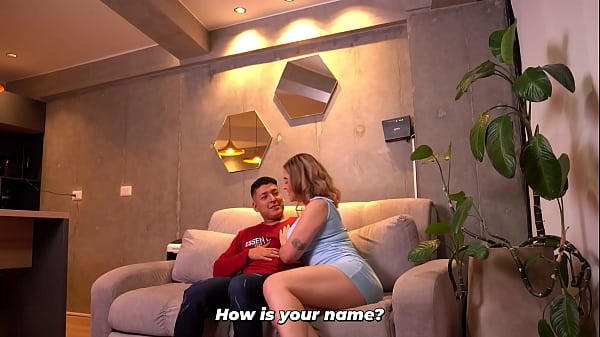 Big-breasted Fair-haired Satisfied With The Extra Service Presented By Her Delivery Dude