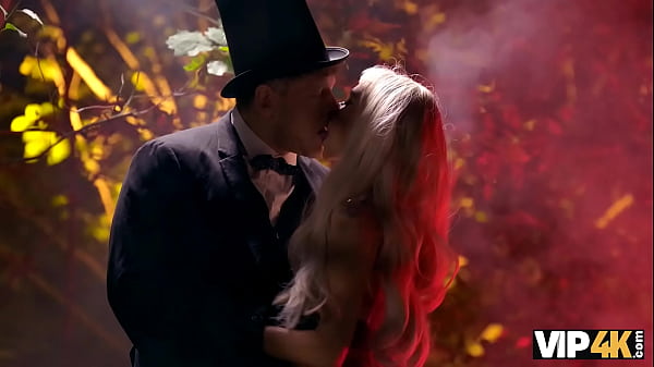 VIP4K. Golden-haired Witch Veronica Leal Had Ritual Anal Nail And Performed The Deepest Gullet