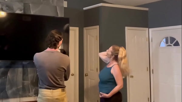 Danni Jones' Son's Friend Fixes Her House And Her Tight Mature Twat