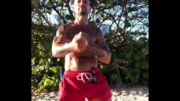 THE MARTIAL ARTIST BEACH FIGURE TAN FIT MILKED PORNSTAR MAXXX LOADZ
