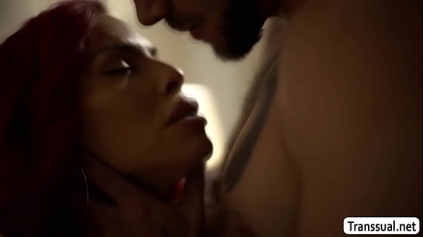 Trashy TS Stepmom Foxxy Barebacked By Stepson