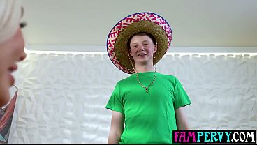 BBW MATURE Stepmommy Callie Brooks Playing With Her Stepsons Massive Maraca