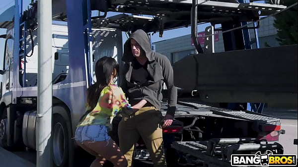 BANGBROS - Italian Chick Martina Smeraldi Taking Butt Sex From Potro De Bilbao In Public