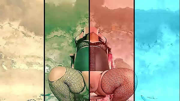 Shemale In Extreme Anal Opening With Colossal Wedge In Her Booty