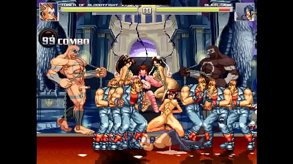 Hentai Mugen Blaire Multi-guy Session