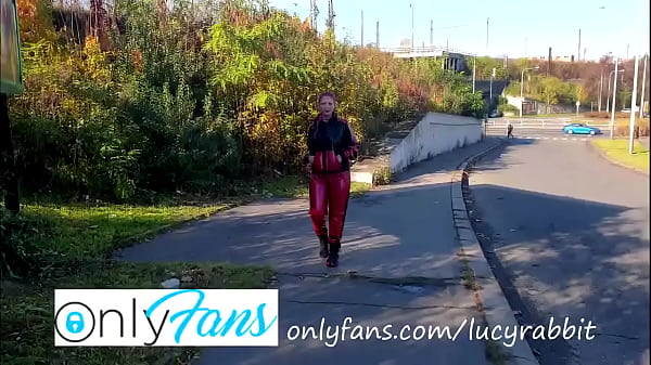 Who Will Join To Me On My Walk In Latex Sweasuit?