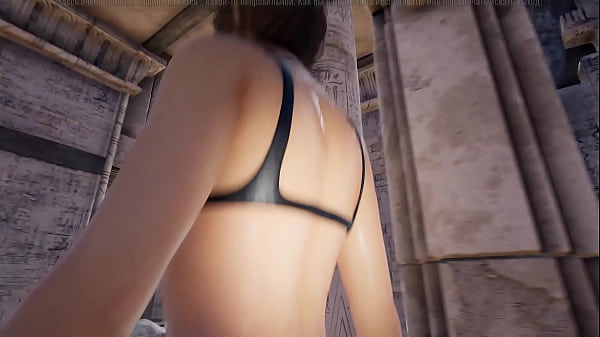 Lara Croft And The Exploration Of An Abandoned Temple. The Tomb's Magical, Twisted Rituals