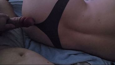 Dirty Stepfather Ejaculates Into His Stepdaughter's Hand While They're Trading The Same Bed.