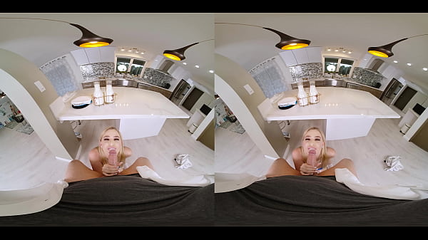 VRConk Fair-haired Whore Tricking On Husband With Local Milkman VR Porn