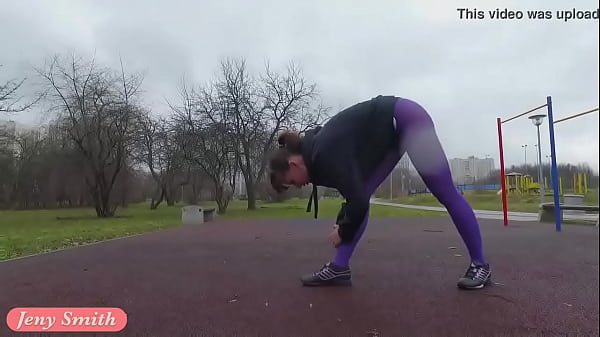 Jeny Smith - Pantyhose Workout