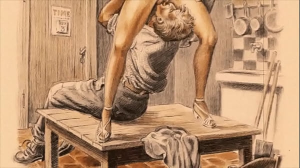 Vintage Arousing Illustration