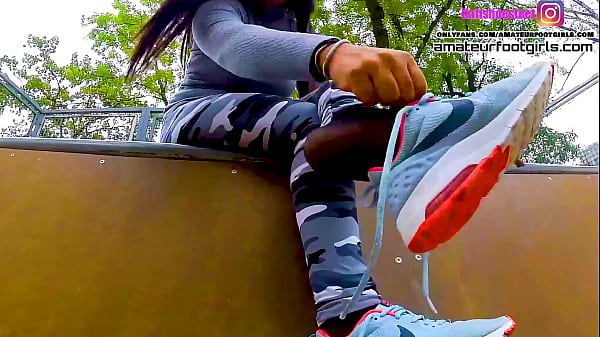 Nike Doll With Sweaty Nylons Nikes, Insoles, Stinky Soles, Worship Her Shoes, Sweaty Toes, Shoeplay, Dipping