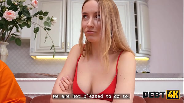 DEBT4k. Ravishing Russian Nympho Didn’t Pay Her Debt And Had To Present Her Snug Cunt And Asshole To Solve It