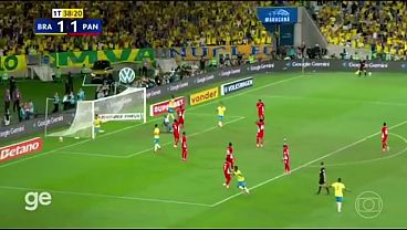 Brasil Esbagaçando O Panamá. #VemHexa