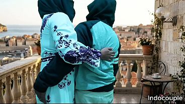 Charming Muslim Missus Deepthroat Fellatio And Spunk Gobbling