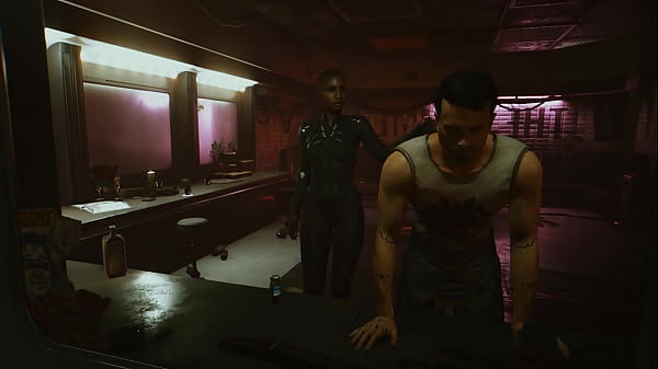 T-Bug - Drill Club Sex Scene (Cyberpunk 2077 In-game Ultra Settings)