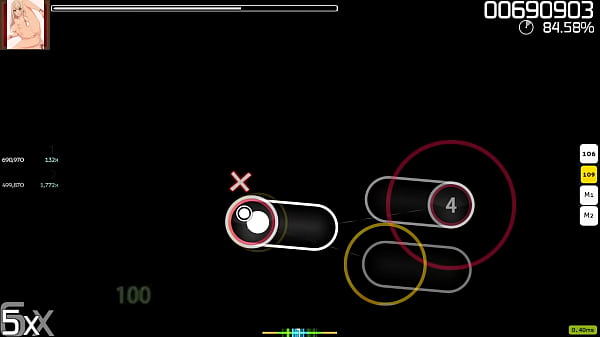 Tapping To Anime Circles With A Hentai Skin
