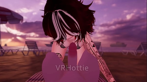 POV Caught With Dick Out On Public Beach Grind Dance VRChat ERP