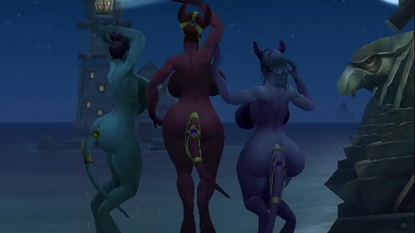 Draenei Dancing Nude