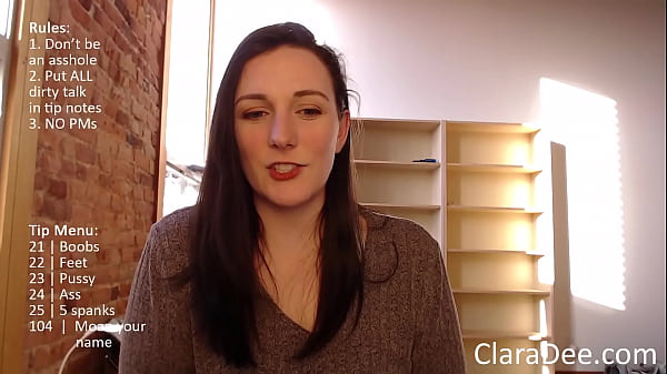 Clara Dee - Livestream JOI March 19 2021 - Full Unedited Cam Display