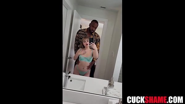 Skanky Wife Shaming Cuckold Husband And Fucking A Bbc | Aria Banks