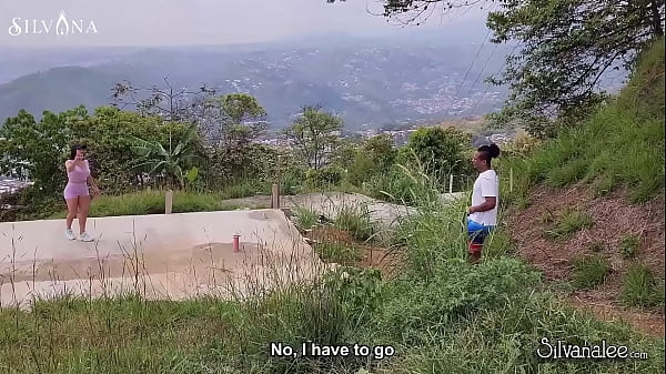 A BBC Spies On A Huge Booty Fitness Latina MOMMY While She's Running