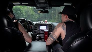 I Pick Up A Handsome Newcomer In My Truck And Fuck Him Vigorous And True - SARA PLATINUM And Danner