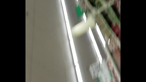 Big Butt In Tight Sweatpants At A Store.