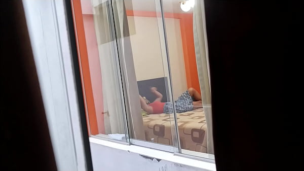 Mi Vecina Colombiana Follando Con Su Novio Spy View