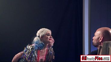 Heart Broken Lacy Lennon Licks Huge Dick So Harley Quinn Pounds Thick Shaft Man