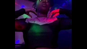 Ebony Stripper Striptease