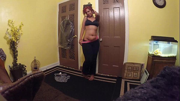 South Indian Lily Disrobes To Display Her Huge Booty