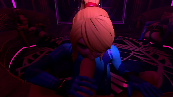 Samus Aran In The Purple Dream VR Club