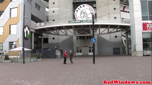 Old Amsterdam Whore Saddles Shaft After Oralsex