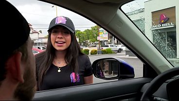 I Pick Up Wanton Taco Bell Worker & Fuck Her In My Car! Melztube, Steve Rickz