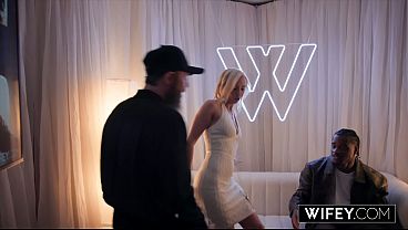 MISSUS Clenched Platinum Hotwife Norah Nova Gets Filled Up By Giant BBC In Front Of Hubby