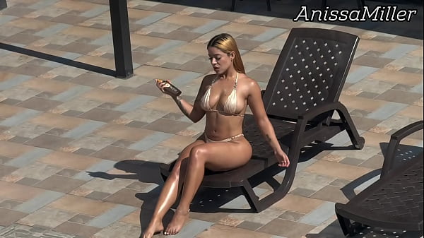 Beautiful Latina Manager With Huge Booty Nails Her Butler On A Sunny Day - Anissamiller