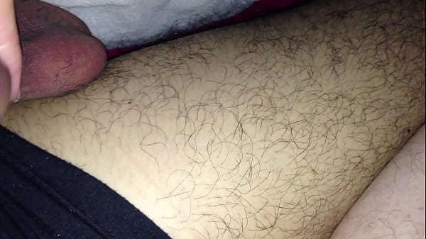 Friend Shaft And Testicles Check Close-up