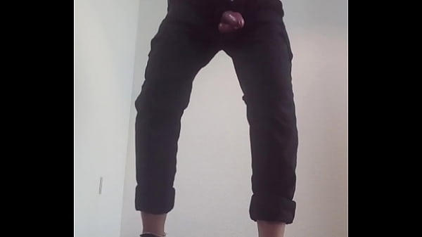 Self-pleasure Wearing Sneaker