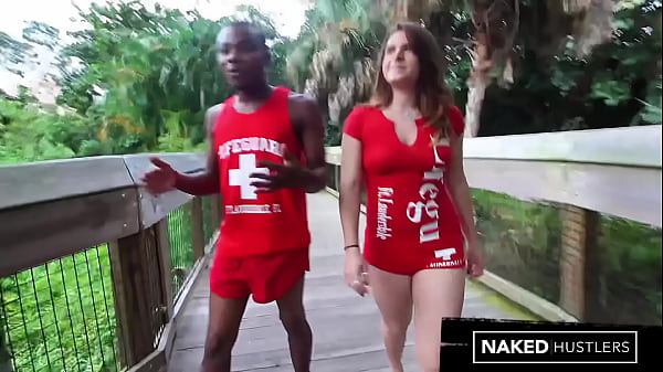 Summer Job : Florida Life Guard Saving Lives And Milking Dick One BBC At A Time