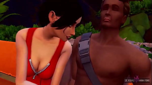 I Ram My New Black Lifeguard Partner, What A Thick Shaft He Has - Sexual Scorching Animations