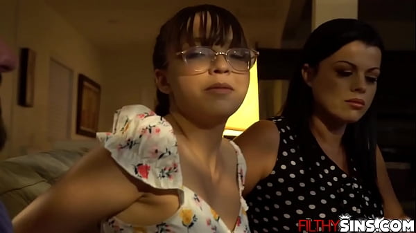 Fucking My Honey And Her Stepmommy Right Here On The Bed