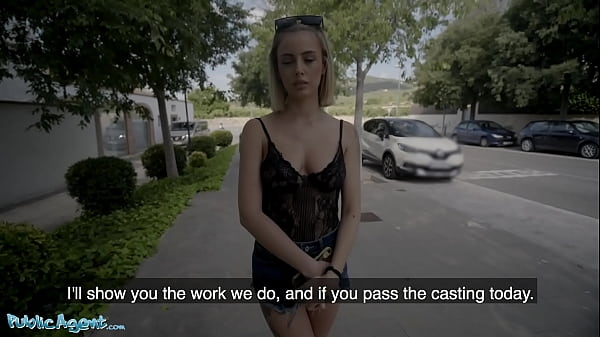 Public Agent Pretty Spanish Fair-haired Lya Missy Screwed In The Forest