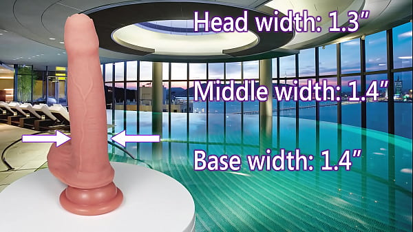 The Lifeguard By FUKENA - Realistic Uncircumcised Dual Density Silicone Dildo