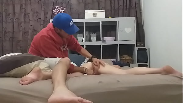 Fucking My Stepmom With My Girlfriends Enormous Dildo And Leaving My Seeds In Her Snatch For