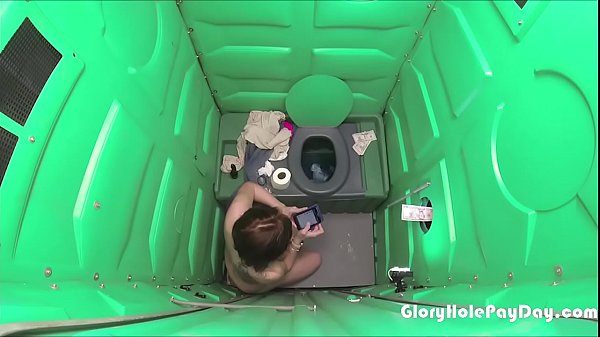 Porta Gloryhole Mall Rat Parking Lot Bj In Public Porta Potty Gloryhole