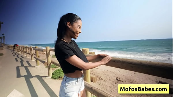 Sultry Black Girl Charms White Friend With Her Nice Massive Melons And Juicy Backside (Eden West, Charles Dera)