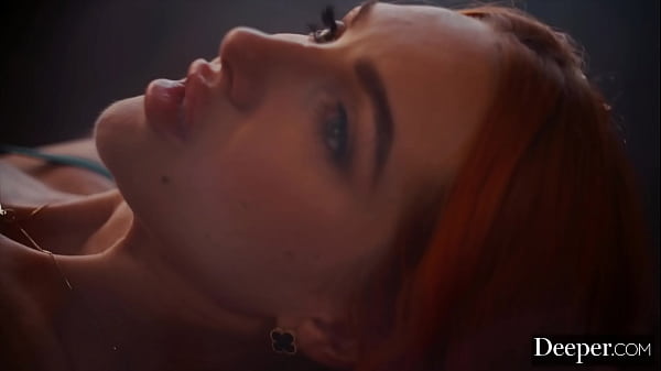 Deeper. Pristine Auburn-haired Tiny Dragon Has Fierce Sensual Sex With Outsider