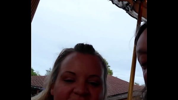 Throat Fuck Snogging My Hotwife While She Mounts A Stallions Rough Wood.