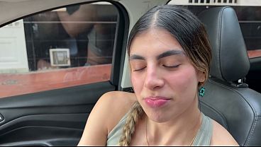 La Mejor Amiga De Mi NOVIA. Es Demasiado Caliente Y Me La Termino COGIENDO EN EL CARRO